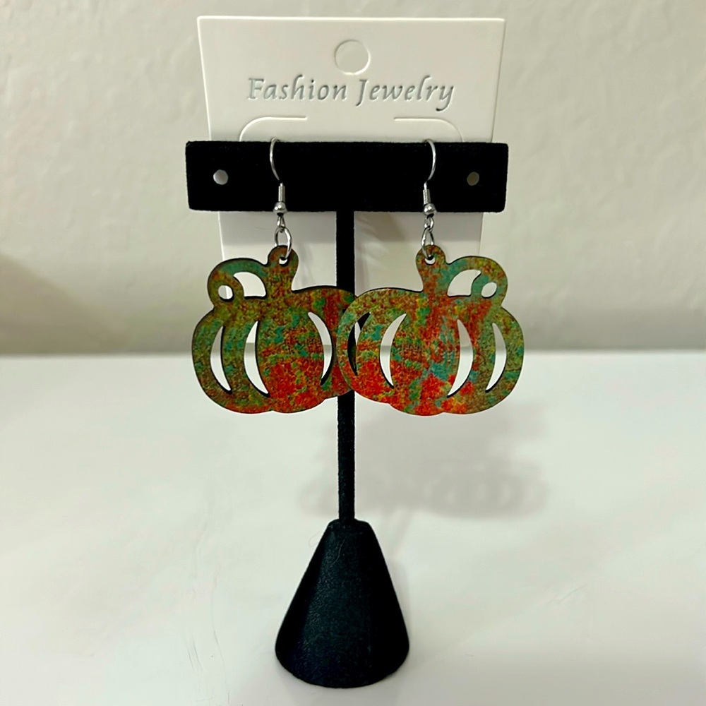 Pumpkin Earrings